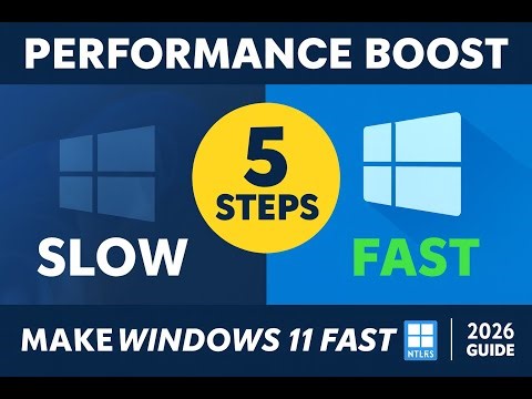 How to Debloat Windows 11 in 5 EASY Steps (NTLite Free) | 2026 Guide