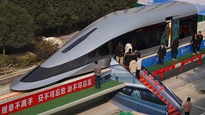 China unveils 400mph levitating 'magnet train' that's nearly as fast as a jet