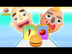 🍔 Sandwich Runner VS Burger Stack 3D EP2 Cooking Games - All Levels SpeedRun Gameplay Walkthrough