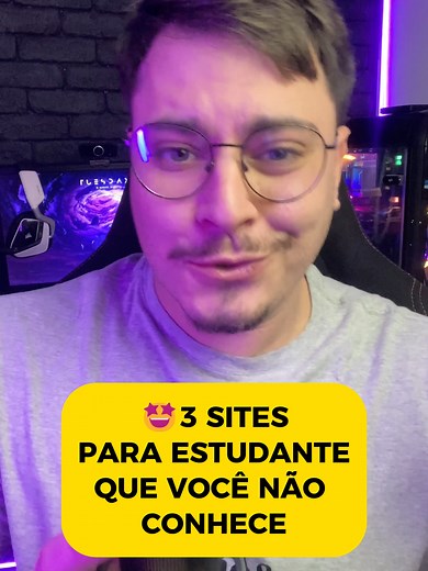 3 Sites Gratuitos para Estudantes