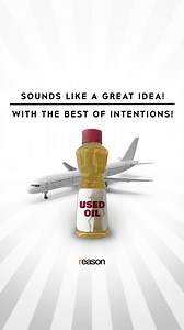 242K views · 4.2K reactions | Jet fuel is dirty. So in 2023, there began a push for airlines to use sustainable aviation fuel made from used cooking oil. Sounds like a great idea, with the best of intentions. What could possibly go wrong? | Reason Magazine | Facebook