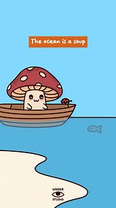 1.9M views · 50K reactions | The Ocean Is A Soup  Original Audio: Revtrosity #ocean #soup #humor #animation #mushroom #fish #understudio | Under Studio | Facebook