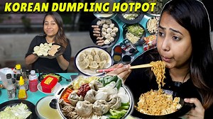 599K views · 10K reactions | Korean Dumpling Hotpot | Mukbang | Sinful Foodie | Facebook