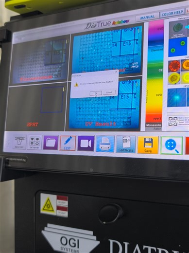 Scanning Natural Diamonds for Quality Assessment