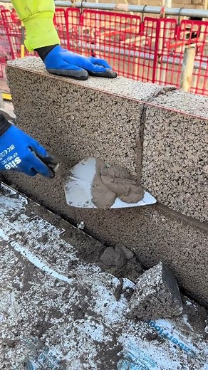 25.How To Lay Bricks tricks For Beginners Using a line cutting🧱🧱🧱🧱#brickhouse #bricks | Bricklayer