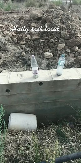 Explosive Reaction with Colored Water Bottles