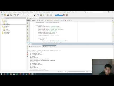 Operasi stack pada Java netbean (sistem pembelian buku)