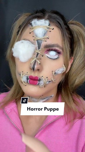 Spooky Halloween Puppet Makeup Tutorial