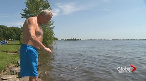 Swimming in Lac Saint-Louis