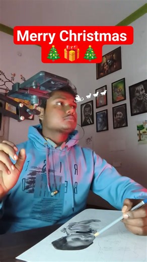 🎅 Santa Claus Drawing ✨ Christmas Special Art | Easy Santa Drawing | #shorts