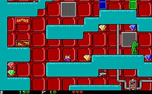 Crystal Caves game at DOSGames.com