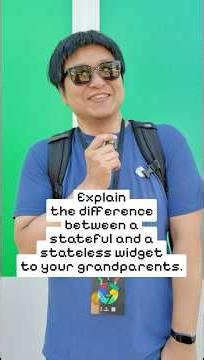 Grandparents’ guide to Stateful vs. Stateless widgets