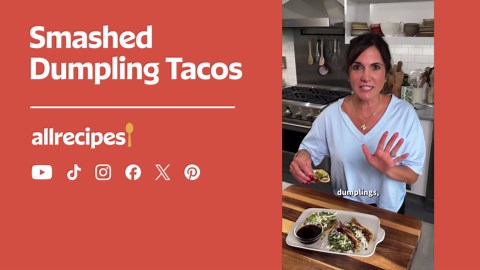 Dumpling Smashed Tacos