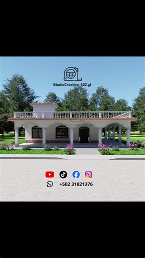 ✨ Dale identidad a tu proyecto 🏗️ Diseño de fachadas 📐 Planos arquitectónicos 🖥️ Renders realistas 🧩 Modelo 3D 📲 Contáctame: 502 3182 1376#arquitectura #Diseño #paisanos #Diseño #chapin