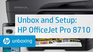 HP OfficeJet Pro 8719 All-in-One-printer Opsætning | HP® Support