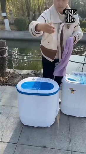 Mini Washing Machine And Dryer |Small Washing Machine With Dryer #diy #washing #homegadets #cr7