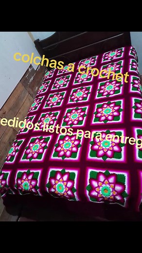 Colchas a Crochet y Tejidos Exclusivos en Perú