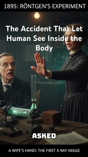 How X-Rays Were Discovered By Mistake #capcutedit #usa #history #documentary