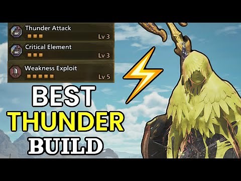 This Thunder Glaive DESTROYS Everything | Max Damage Build - MH Wilds