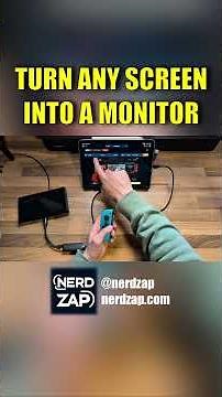 Turn Chromebook, iPad, or Laptop into HDMI Monitor! (No App Needed) #gaming #ipad #chromebook #tech