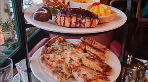 The ETH Afternoon Tea Platter, loved by all, now with new fresh, seasonal and tasty desserts. #eth #windsorafternoontea #englishteahouse | English Tea House