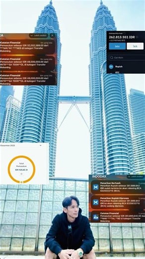 Financial Freedom? Let's Go☠️ #bitcoin #crypto #cryptocurrency #indodax #investor #trader