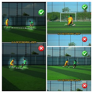 1.2M views · 11K reactions | 1v1 DEFENDING TIPS ⚽️. #football #footballskills #Soccer #1v1defend @highlight | Vikash Hwbm | Facebook