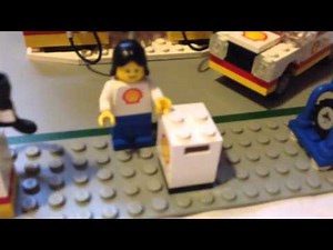 Lego 6378 Shell Service Station - 1986 - 100% Complete!