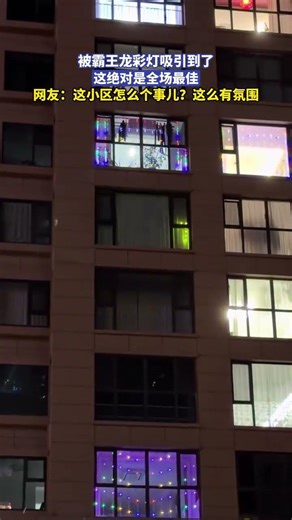 被霸王龙彩灯吸引到了，这绝对是全场最佳