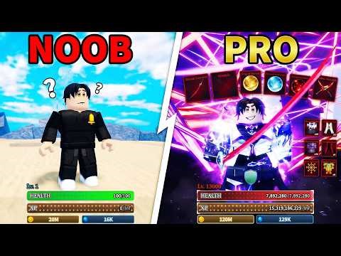 Sailor Piece NOOB TO PRO In One Video (F2P/P2W Guide No Robux)