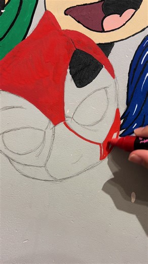 Deadpool Art Creation with Posca Markers