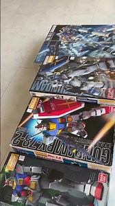 MGガンダム歴代パッケージ 1.0〜3.0 #gundam #gunpla #ガンプラ