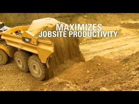 Cat® 740B Series Articulated Trucks - Unique Ejector Model