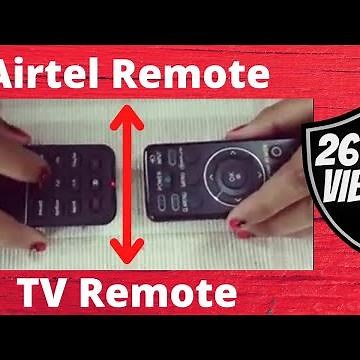How to Sync Airtel DTH remote with any TV remote.