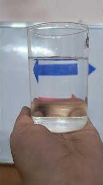 Refraction Magic✨#physics #inthelab #science