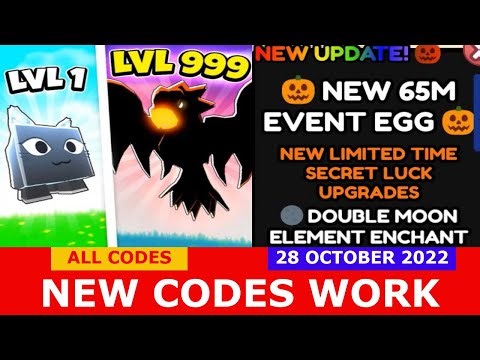 NEW UPDATE CODES [65M EVENT] ALL CODES! Tapping Simulator ROBLOX | 28 October 2022