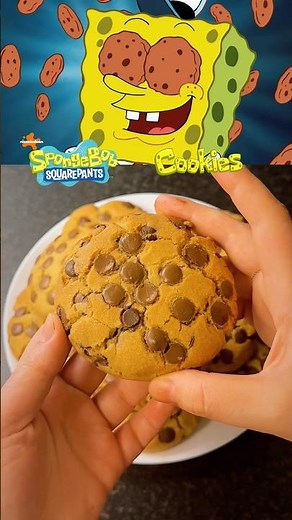 Making Cookies from SpongeBob SquarePants 🍪 عمل كوكيز من كرتون سبونج بوب @S‪@SpongeBobOfficial‬