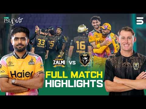 Full Match Highlights | Hyderabad Kingsmen vs Peshawar Zalmi | Match 15 | HBL PSL 11 | MZB1T