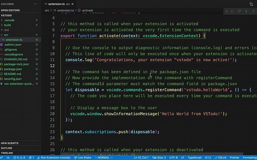 【油管搬运】如何进行vscode插件开发