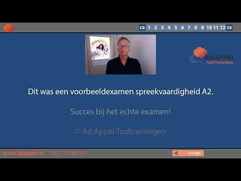Spreekvaardigheid A2 - Oefenexamen 6 - 2025
