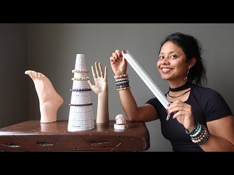 How to Measure Bracelet & Anklet Sizes I Satin Crystals