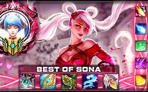 琴瑟仙女—娑娜 Best of Sona | 辅助高光时刻蒙太奇 2月北美服击杀集锦