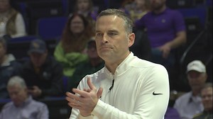 LSU men's basketball pulls away late to beat Alabama State, 74-61