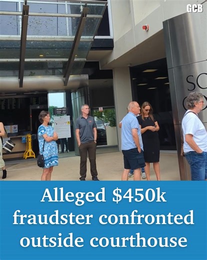 The former GM of a Gold Coast body corporate management firm has been confronted by more than half a dozen members of various body corporates that allegedly lost money 💸 Watch the full video here 🎬👉 https://bit.ly/3LMzxqz | Gold Coast Bulletin