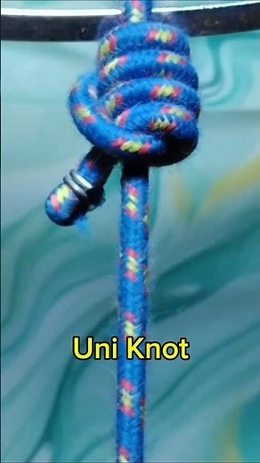 How to Tie a Uni Knot | Simple Rope Knot