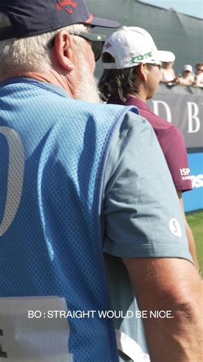 17K views · 166 reactions | Draw or Fade? Straight down the middle. Caddie knows best. Watch Inside The Open on YouTube. Mastercard | #insidetheopen https://go.theopen.com/ITOMON | The Open | Facebook