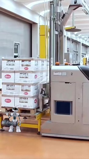 Automated Warehouse Robotics in Action