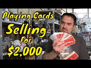 These Old Playing Cards Can Sell For Thousands