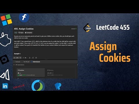 ✅ Assign Cookies - LeetCode 455 - Two Pointers - Sorting - Explained