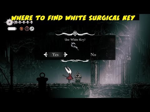 Where to Find A White Key bearing a surgical symbol in Hollow knight silksong (Act 2)